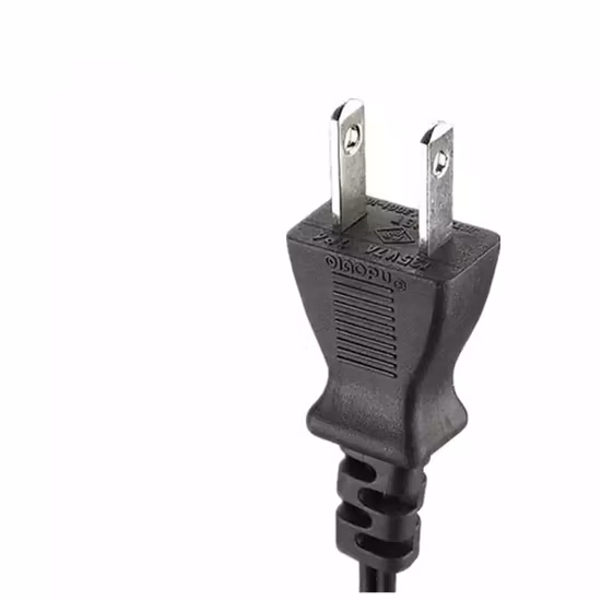 PSE Approval 2 Pin Japan Plug 110V AC Power Cord for Hair Straightener