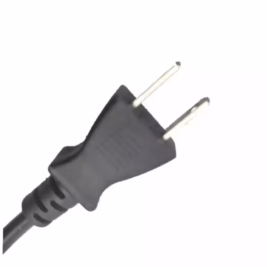 PSE Approval 2 Pin Japan Plug 110V AC Power Cord for Hair Straightener